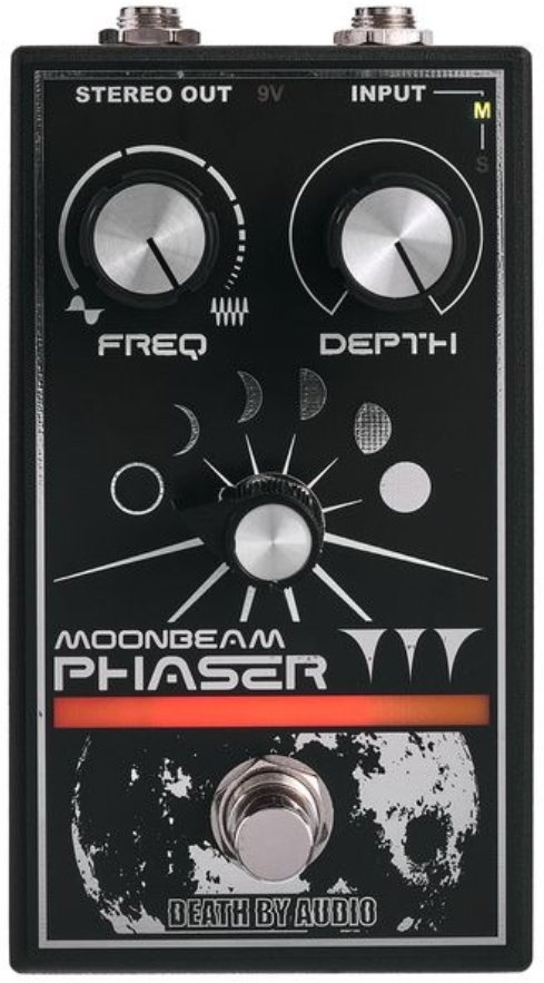 Death By Audio Moonbeam Phaser Destroyer - Modulation, chorus, flanger, phaser & tremolo effect pedal - Main picture