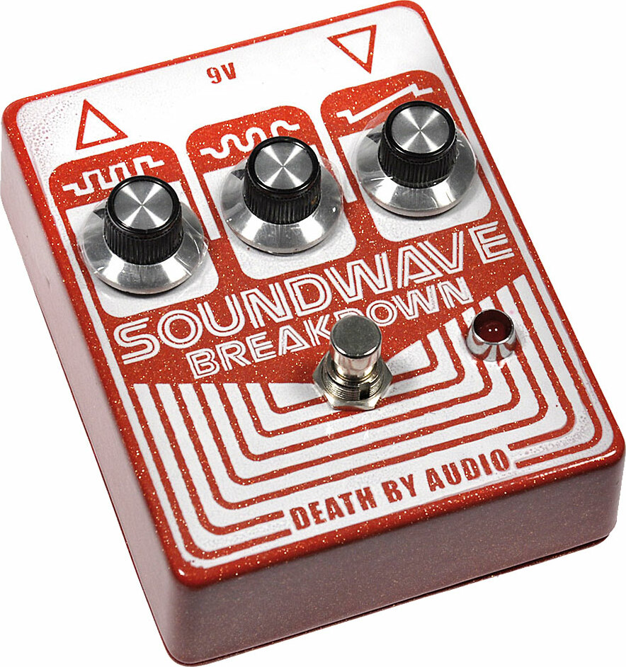 Death By Audio Soundwave Breakdown - Overdrive, distortion & fuzz effect pedal - Main picture