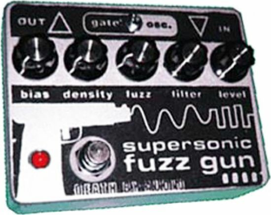 Death By Audio Supersonic Fuzz Gun - Overdrive, distortion & fuzz effect pedal - Main picture