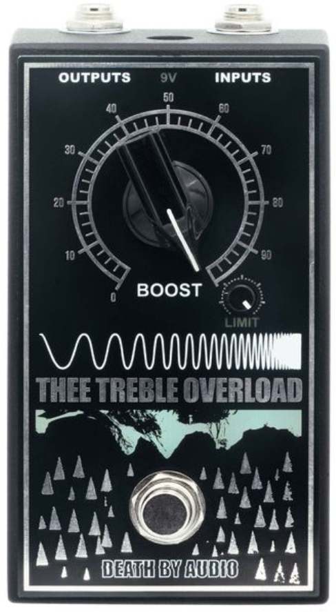 Death By Audio Thee Treble Overload Boost Destroyer - Overdrive, distortion & fuzz effect pedal - Main picture