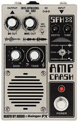 Overdrive, distortion & fuzz effect pedal Death by audio Amp Crash