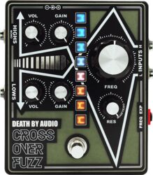 Overdrive, distortion & fuzz effect pedal Death by audio Crossover Fuzz