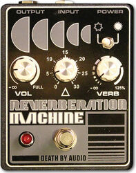 Reverb, delay & echo effect pedal Death by audio Reverberation Machine