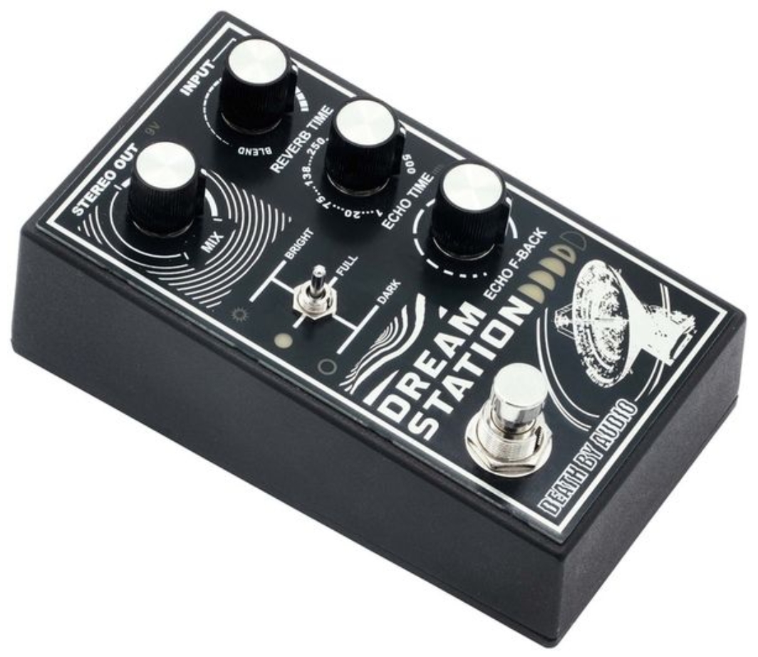 Death By Audio Dream Station Reverb / Delay - Reverb, delay & echo effect pedal - Variation 1