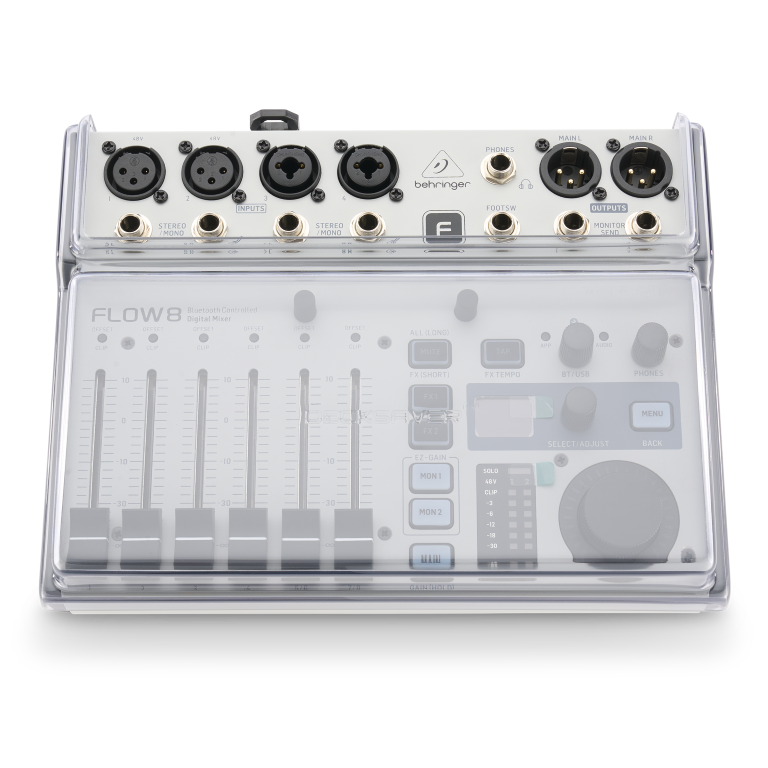 Decksaver Behringer Flow 8 Cover - Turntable cover - Variation 1