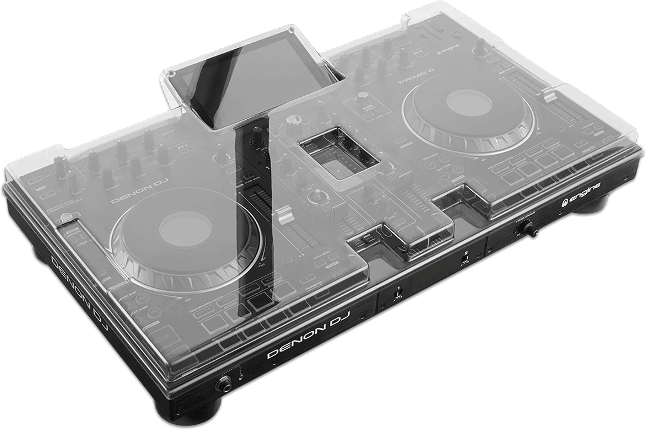 Decksaver Denon Dj Prime 2 Cover - Turntable cover - Main picture