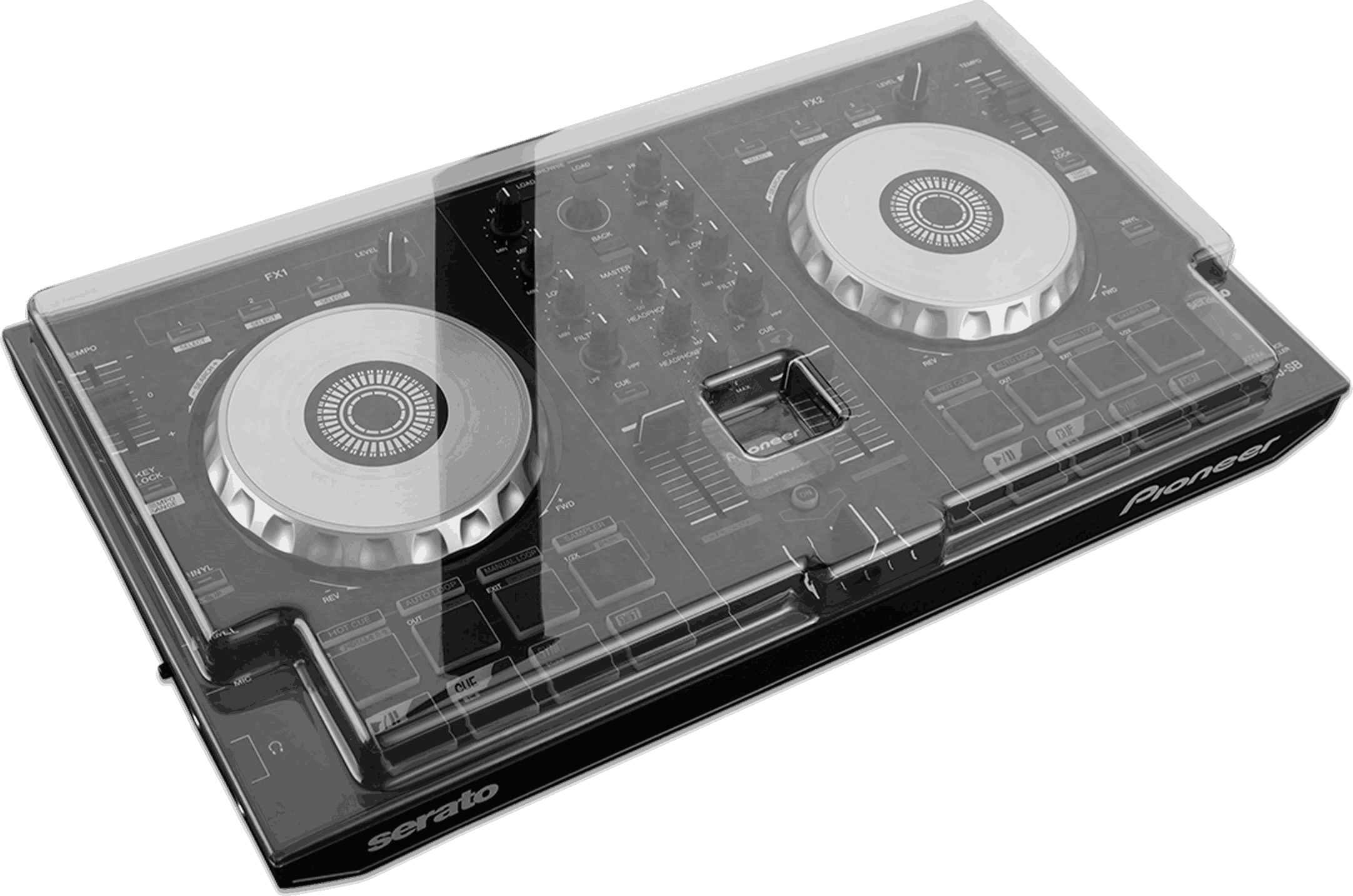 Decksaver Pioneer Ddj-sb3 Cover (light Edition) # - Turntable cover - Main picture