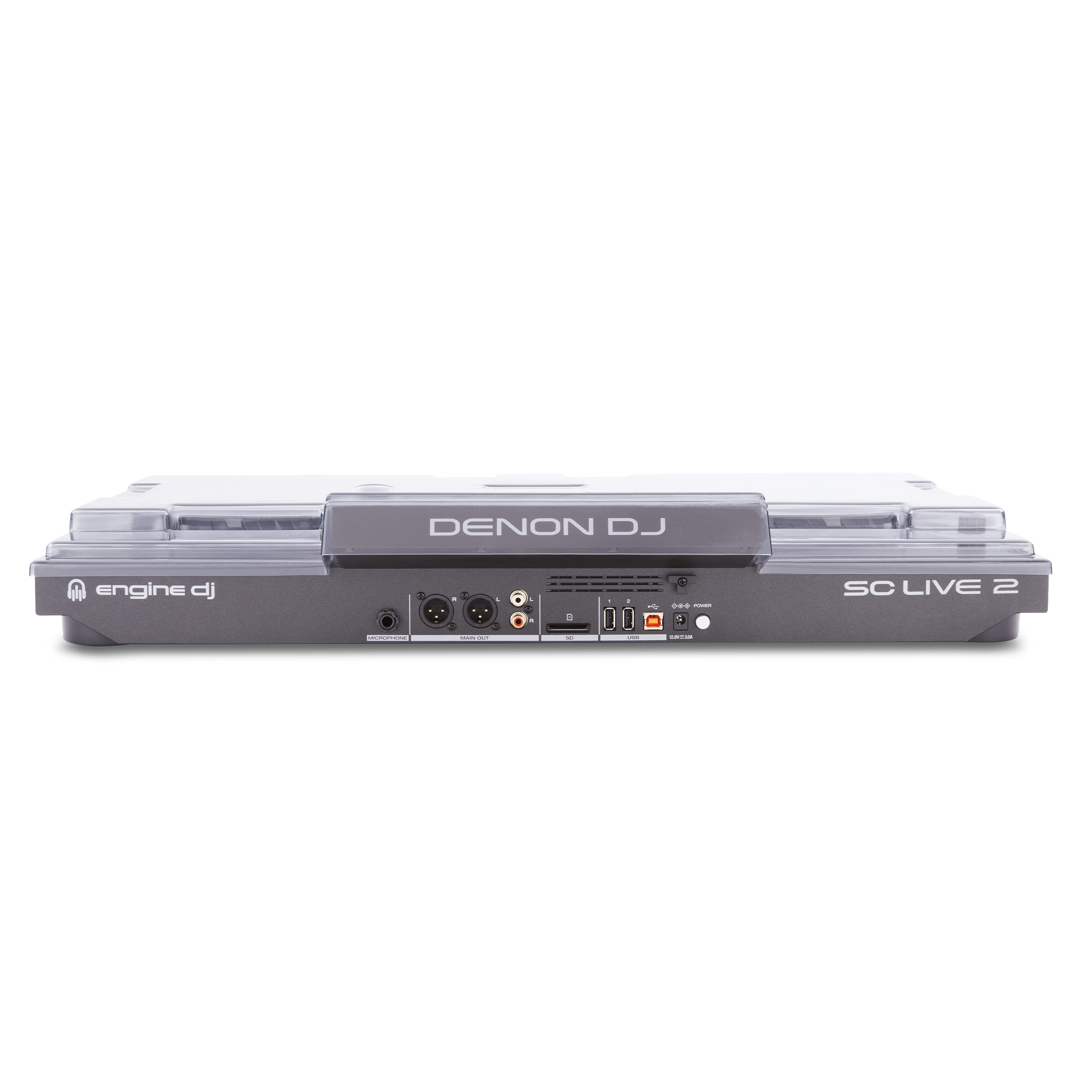 Decksaver Denon Dj Sc Live 2 Cover - Turntable cover - Variation 1