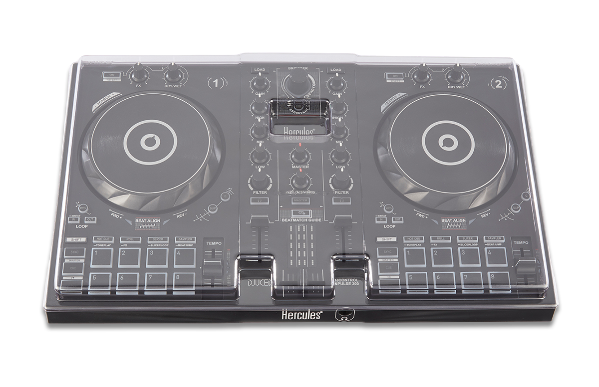 Decksaver Hercules Dj Control Inpulse 300 Cover - Turntable cover - Variation 4