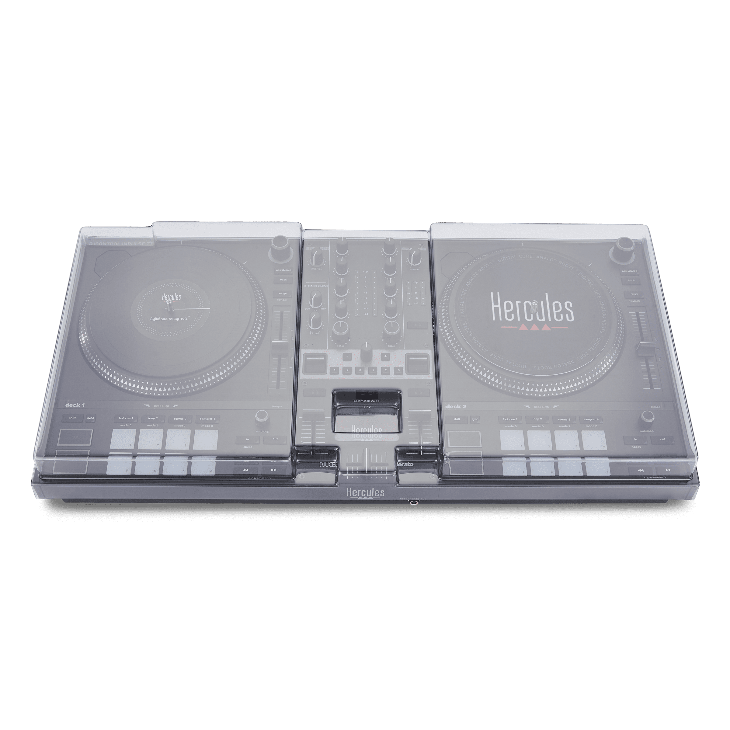Decksaver Hercules Inpulse T7 Cover - Turntable cover - Variation 4