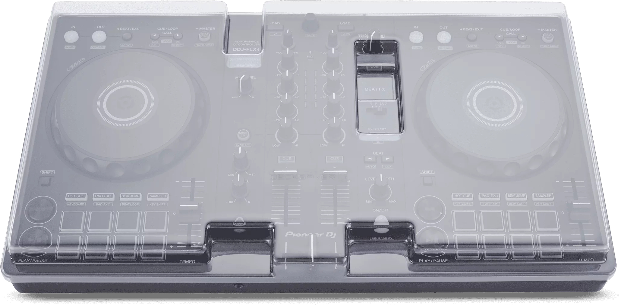 Decksaver Le Pioneer Dj Ddj-flx4 Cover - DJ Gigbag - Variation 1