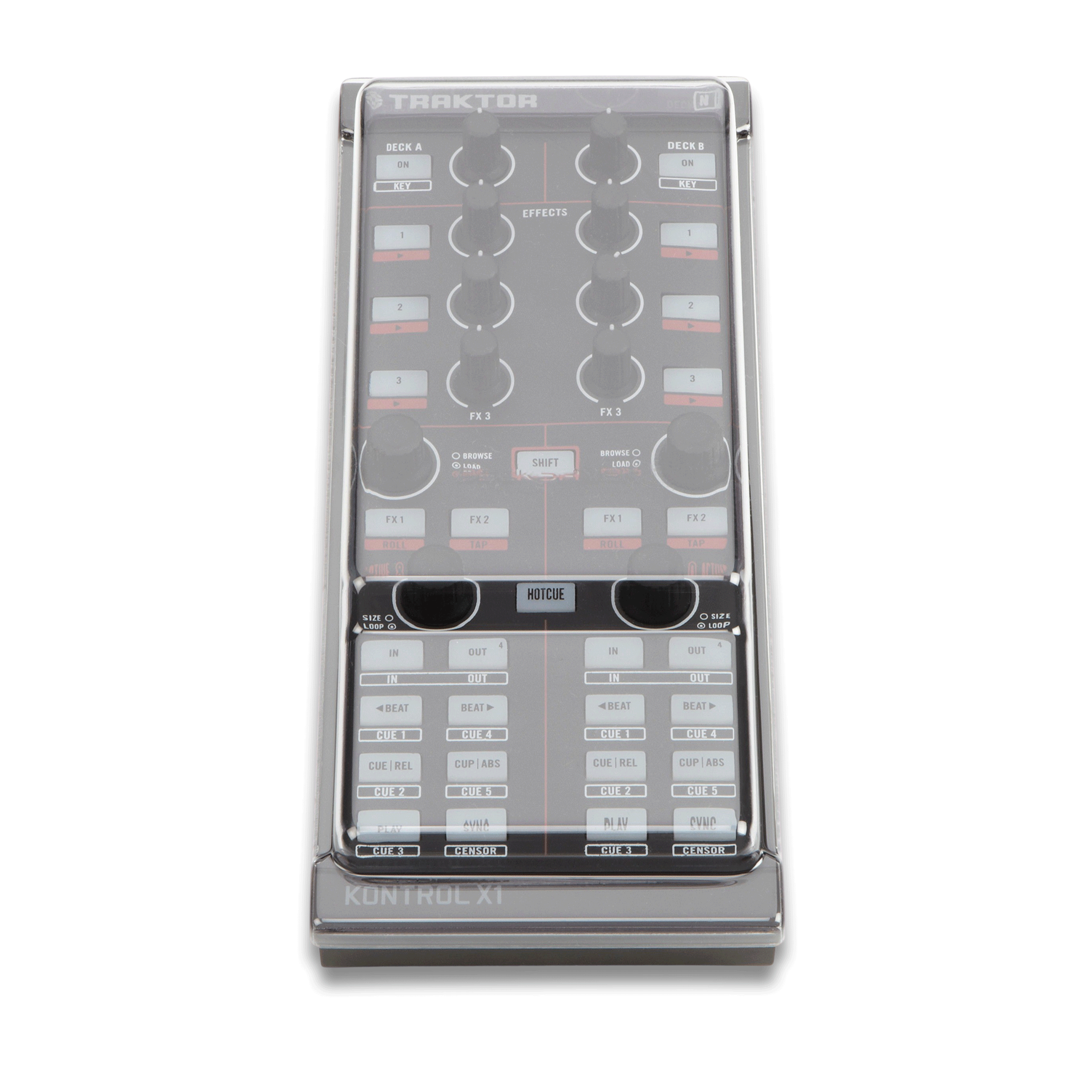 Decksaver Ni Kontrol Fxz1 (mk1 & 2) Cover - Turntable cover - Variation 2