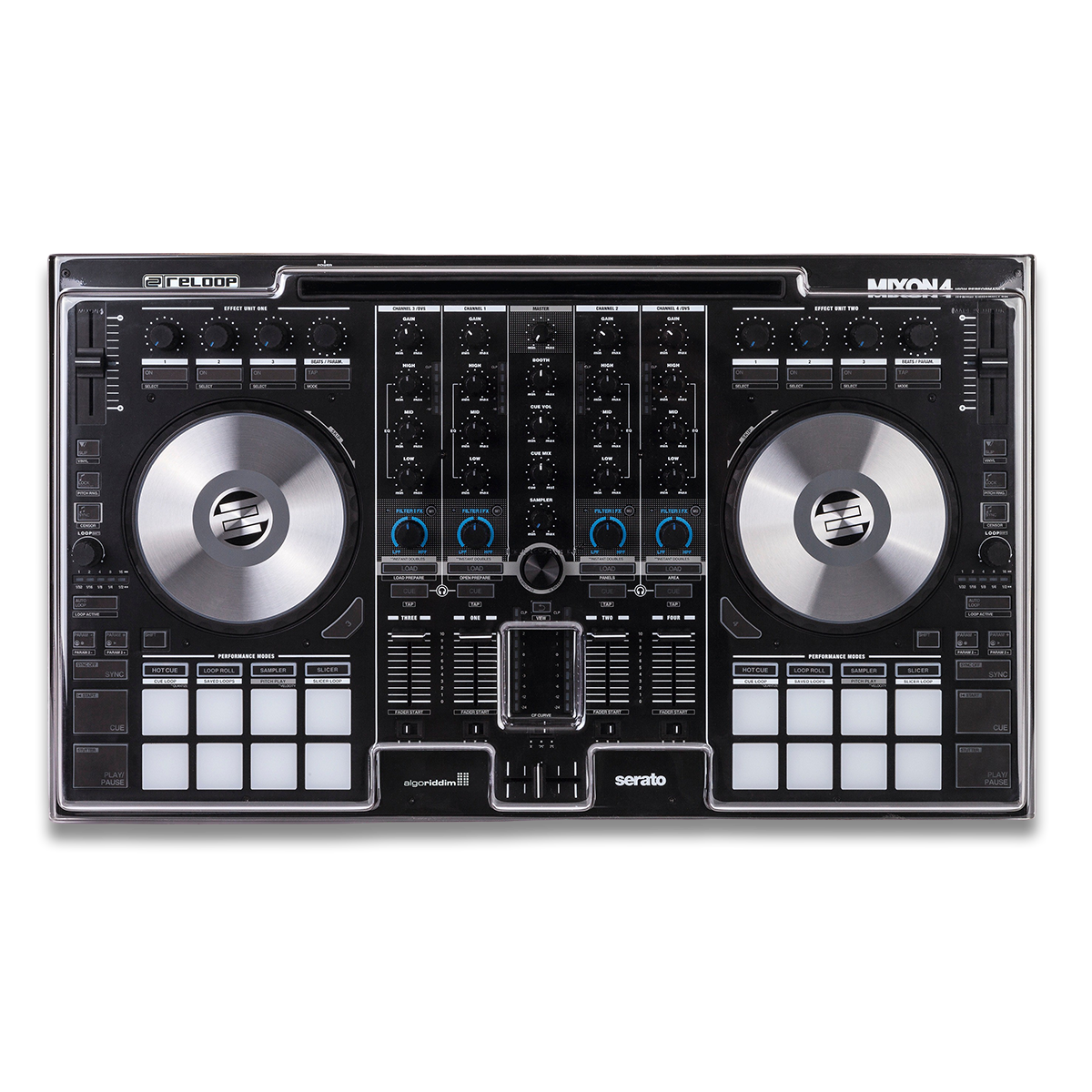 Decksaver Reloop Mixon 4 & 8 Pro Cover - Turntable cover - Variation 1