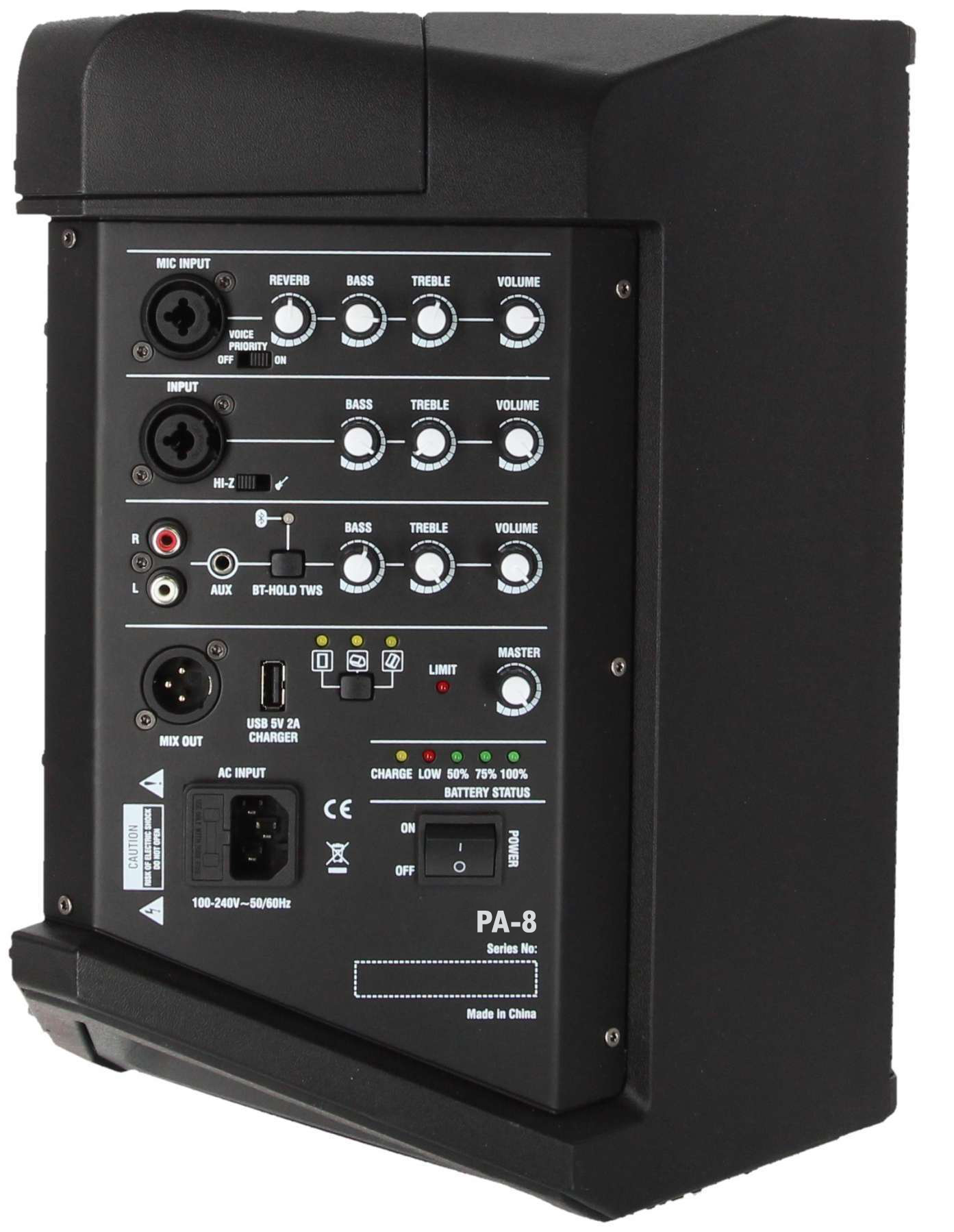 Definitive Audio Atlantis Pa-8 - Portable PA system - Variation 1