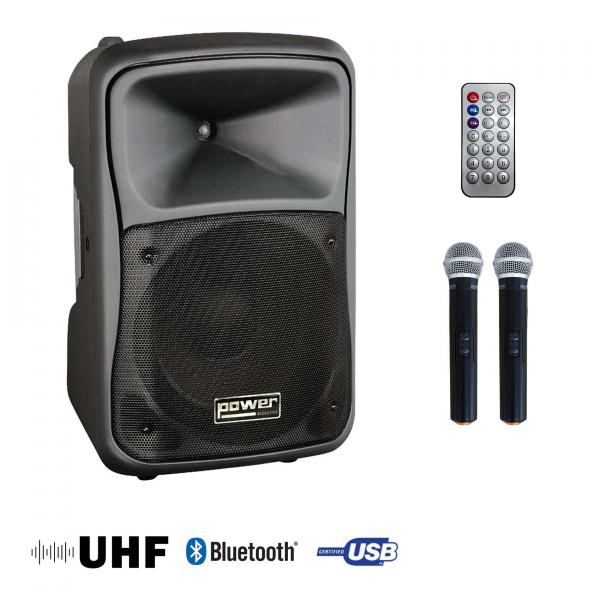 Portable pa system Definitive audio Be 9412 Uhf Media
