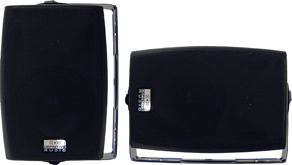 Definitive Audio B106 Black La Paire - Installation speakers - Main picture