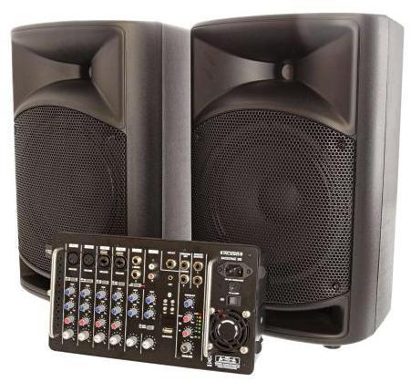 Portable pa system Definitive audio BACKSTAGE 500