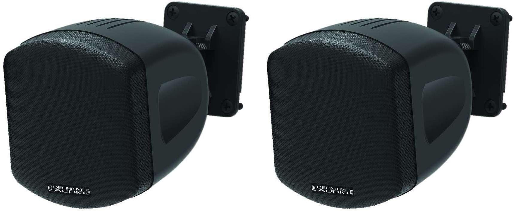 Installation speakers Definitive audio Klipper 2 BL (Paire)