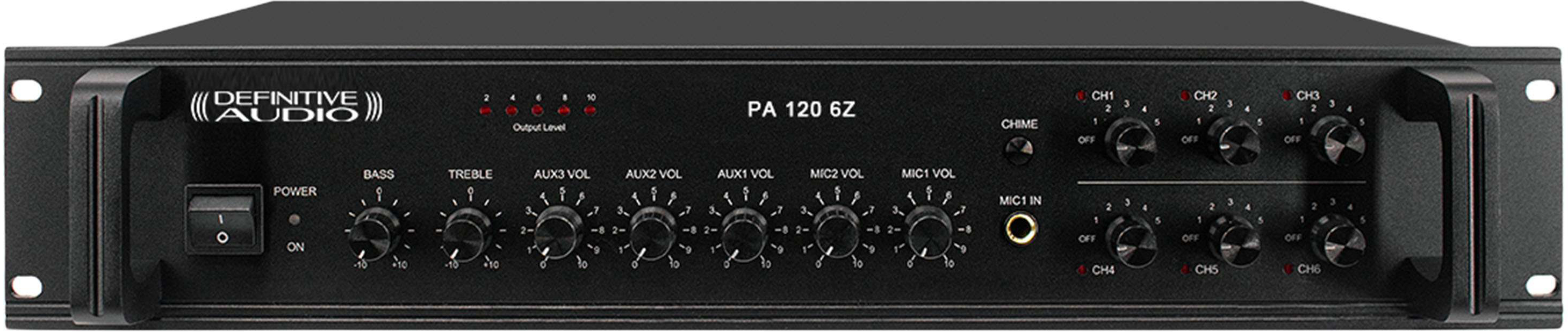 Definitive Audio Pa 120 6z - Multiple channels power amplifier - Main picture