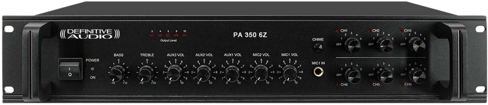 Definitive Audio Pa 350 6z - Multiple channels power amplifier - Main picture