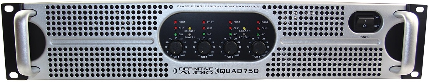 Definitive Audio Quad 75d - Multiple channels power amplifier - Main picture
