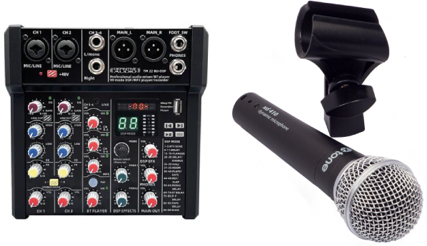 Definitive Audio Tm 22 Bu-dsp  + Micro Xd410 X-tone - Analog mixing desk - Main picture