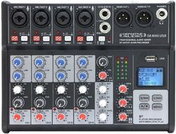 Analog mixing desk Definitive audio DA MX 6 USB