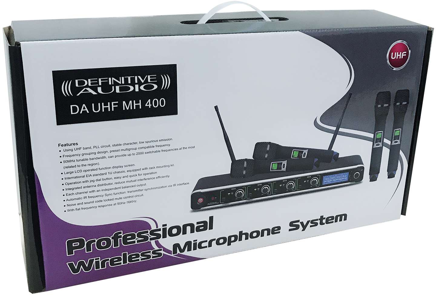 Definitive Audio Da Uhf Mh 400 - Wireless handheld microphone - Variation 4