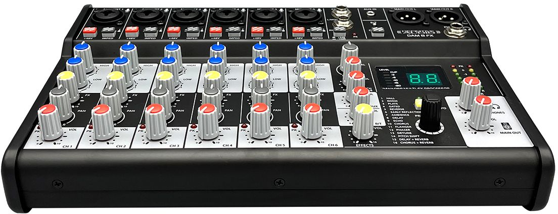 Definitive Audio Dam 8 Fx - Analog mixing desk - Variation 1