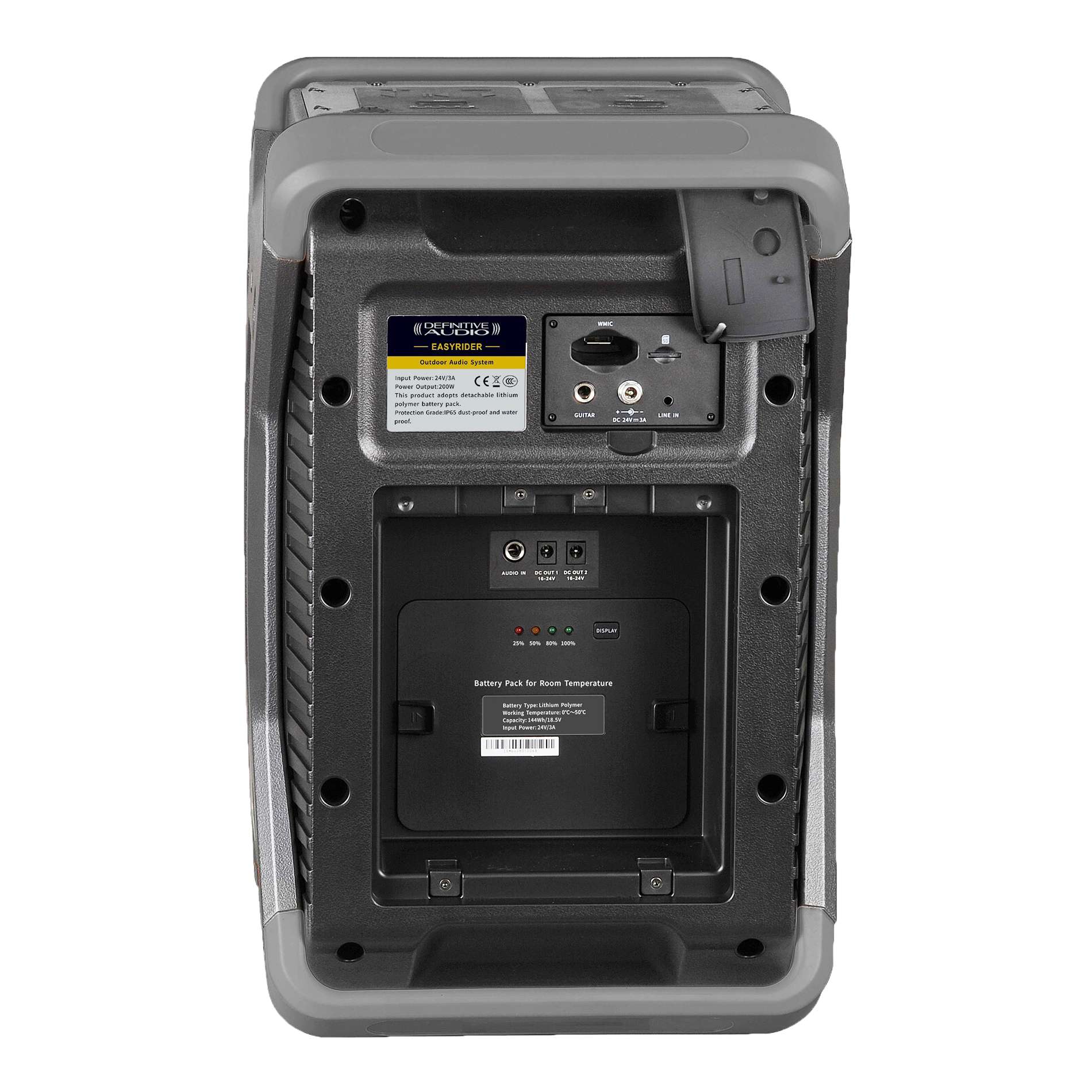 Definitive Audio Easyrider - Portable PA system - Variation 1