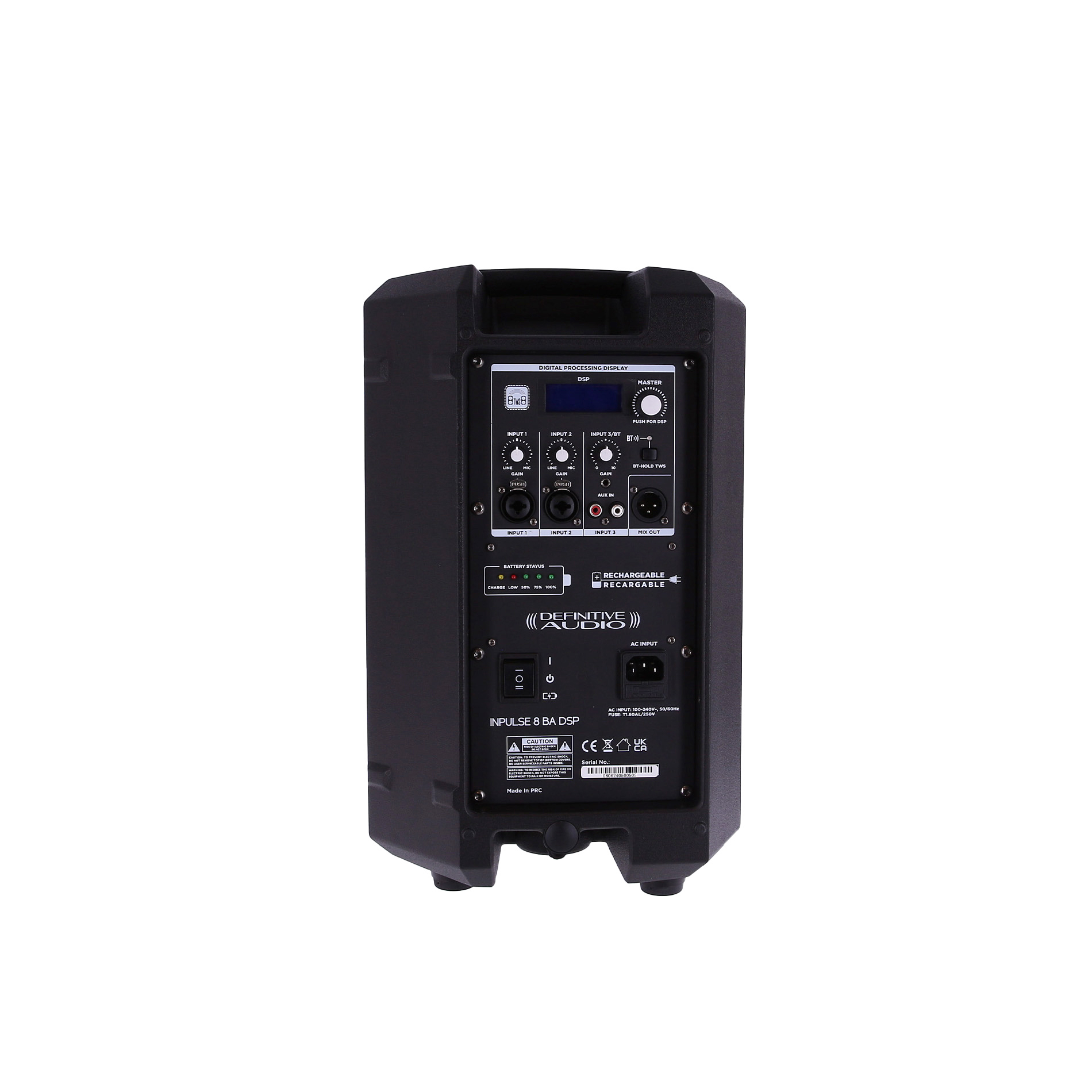Definitive Audio Inpulse 8 Ba Dsp - Active full-range speaker - Variation 3