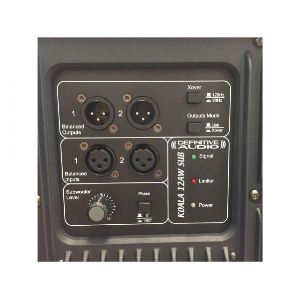 Complete pa system Definitive audio Koala Neo 1500 Tri