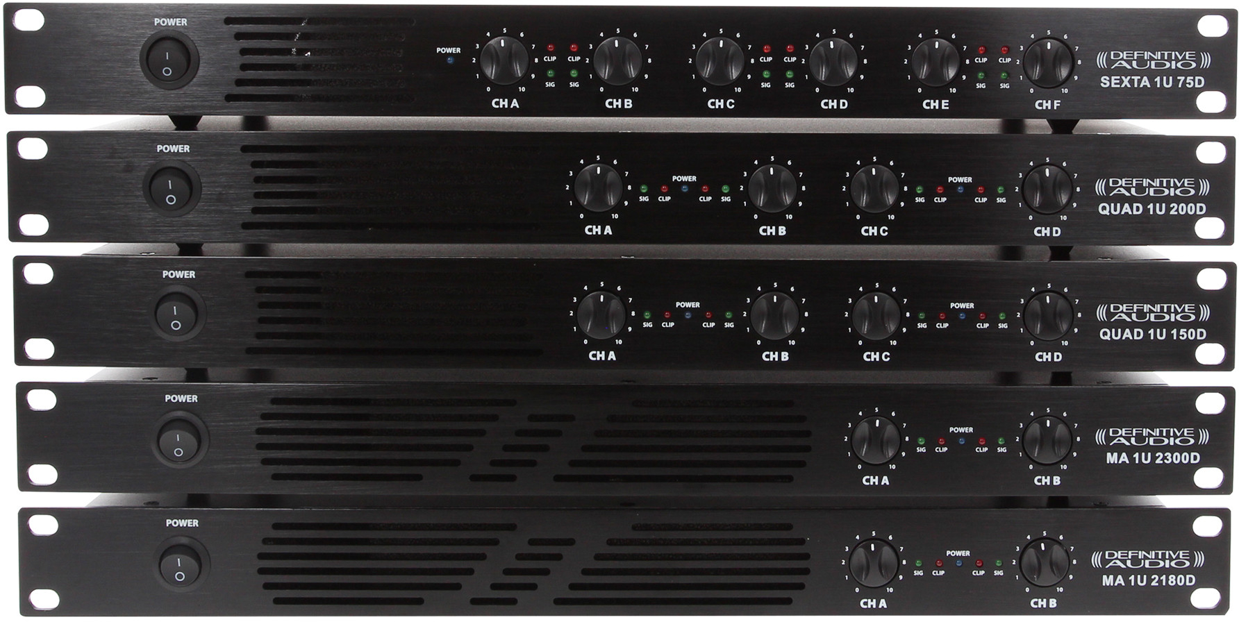 Definitive Audio Ma 1u 2180d - POWER AMPLIFIER STEREO - Variation 3