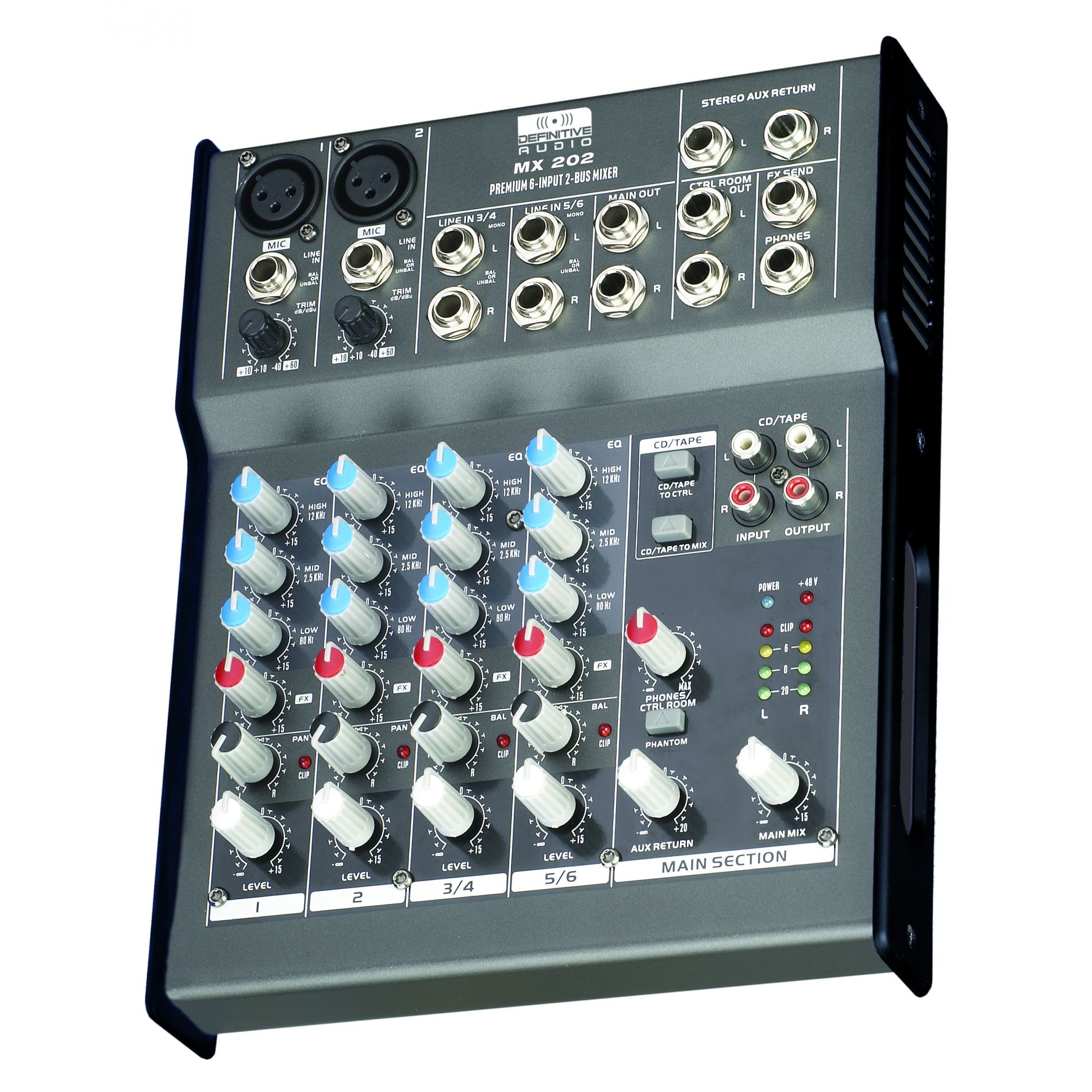 Definitive audio MX202 Analog mixing desk