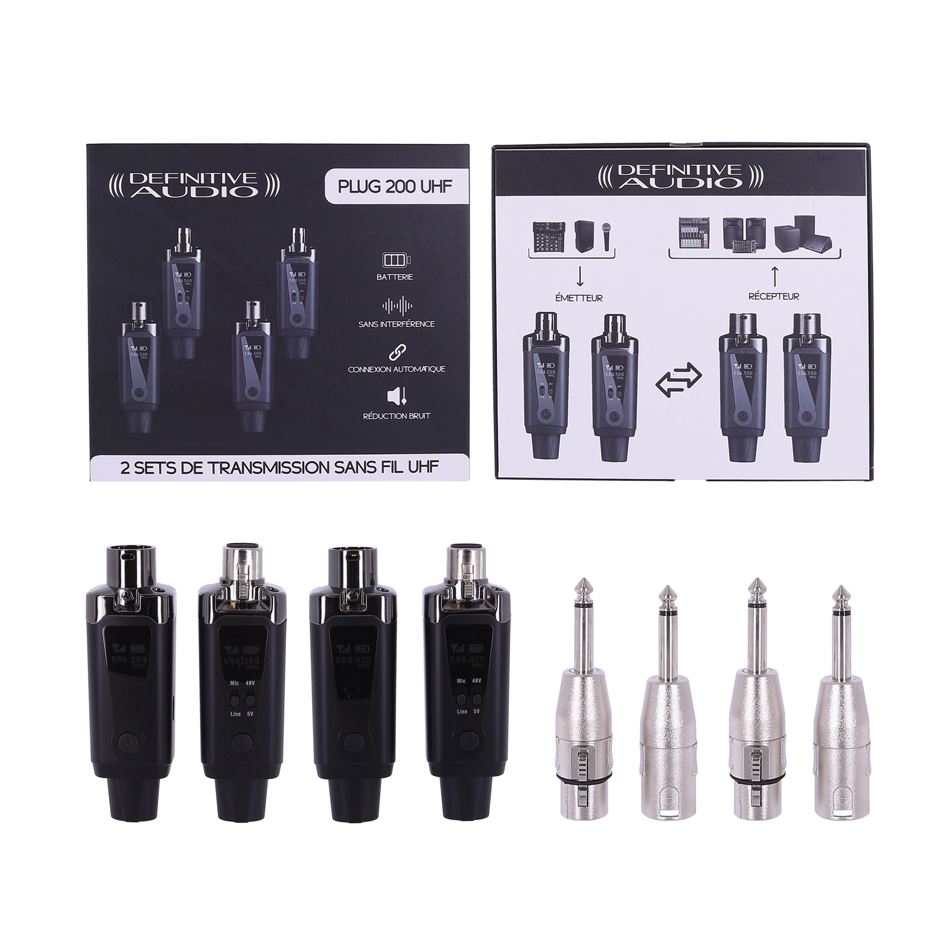 Definitive Audio Plug 200 Uhf - Wireless system - Variation 10