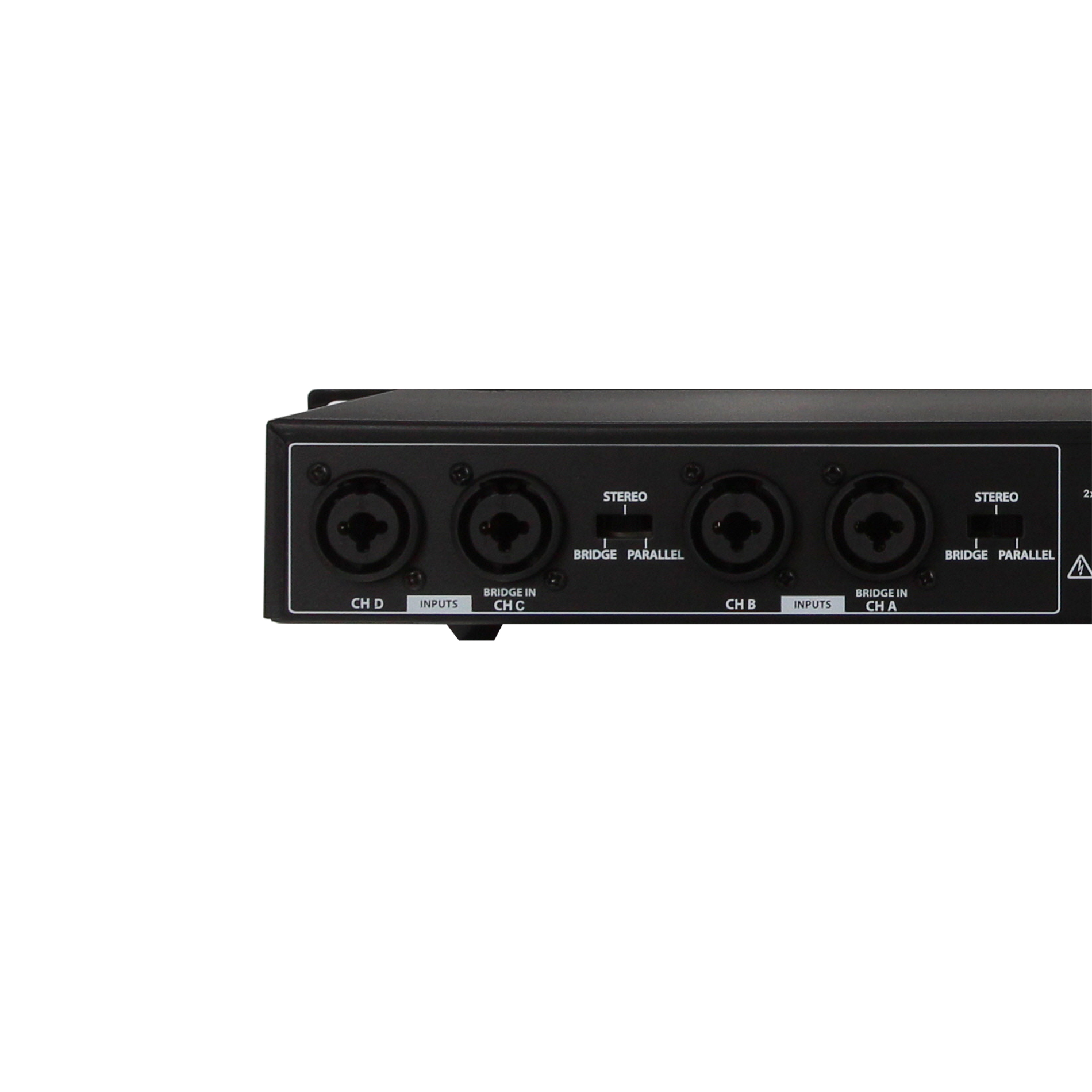 Definitive Audio Quad 1u 200d - Multiple channels power amplifier - Variation 2