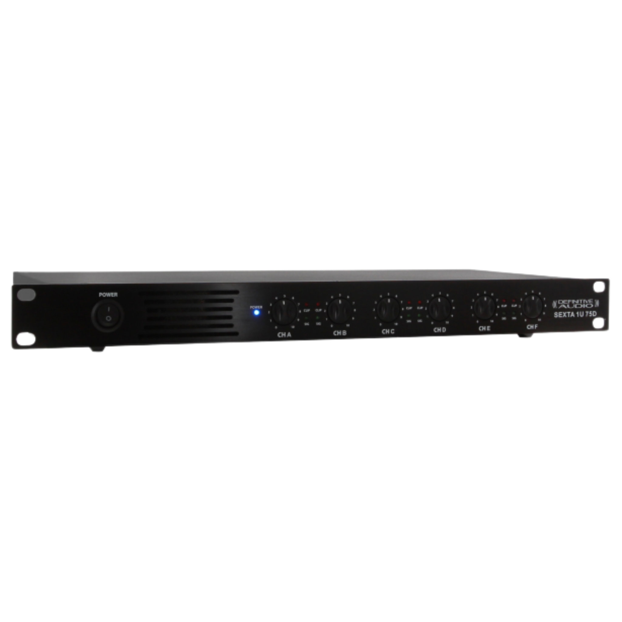 Definitive Audio Sexta 1u 75d - Multiple channels power amplifier - Variation 1