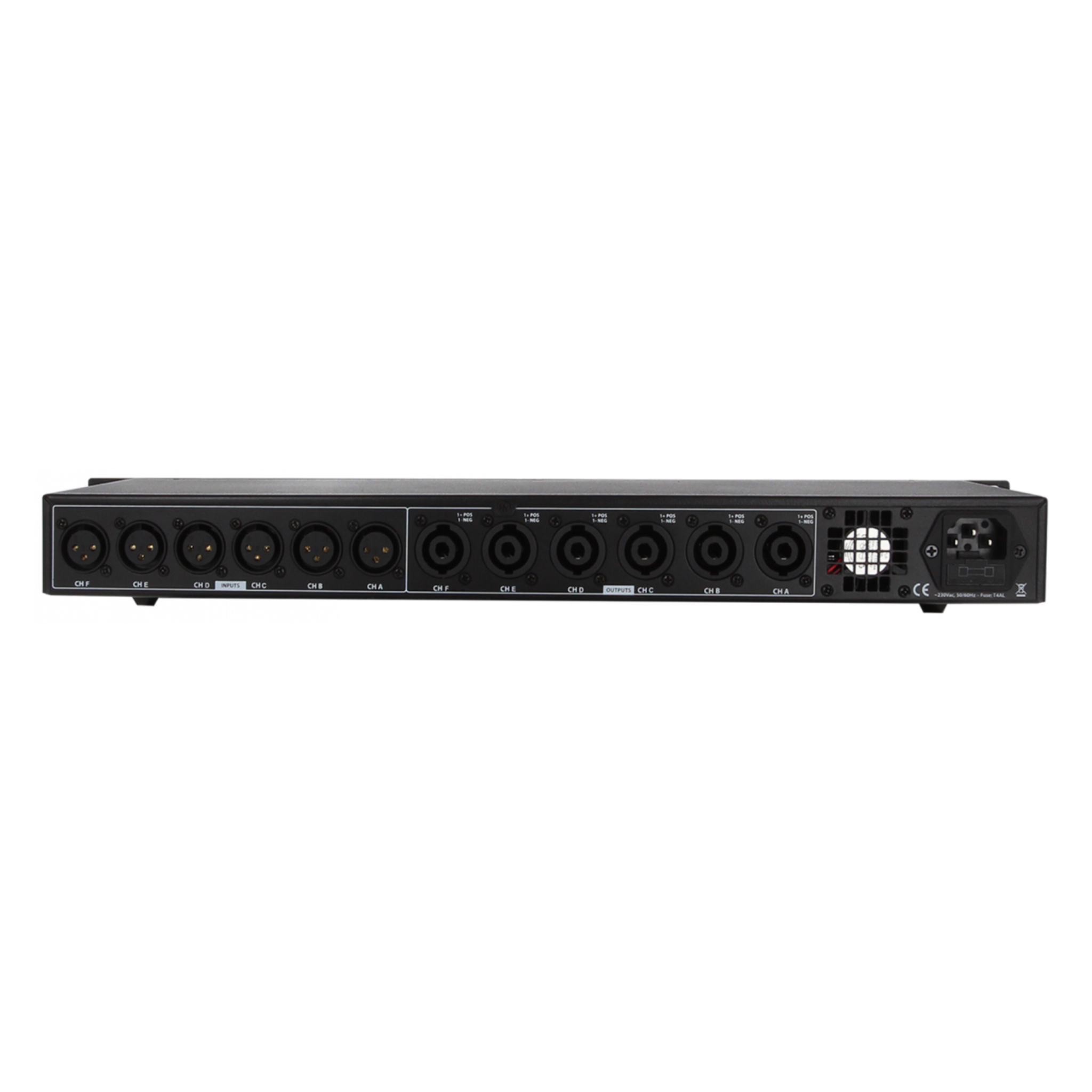 Definitive Audio Sexta 1u 75d - Multiple channels power amplifier - Variation 3