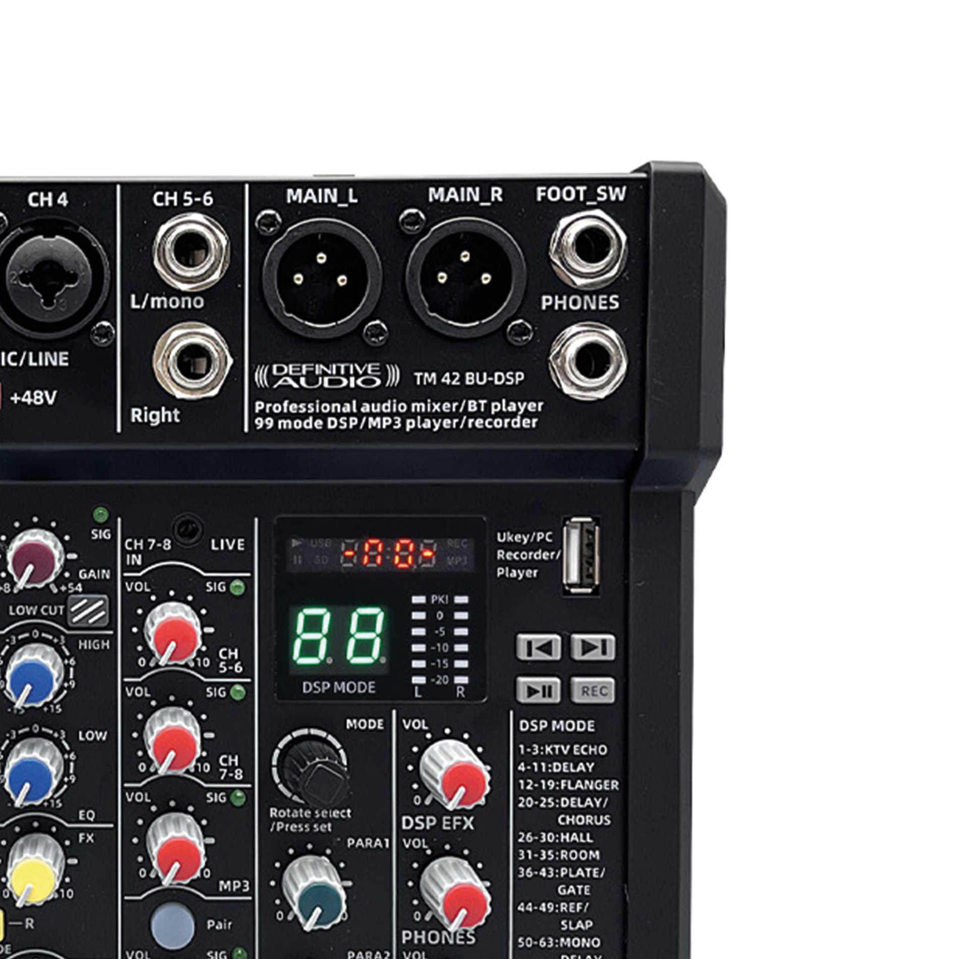 Definitive Audio Tm 42 Bu-dsp - Analog mixing desk - Variation 6