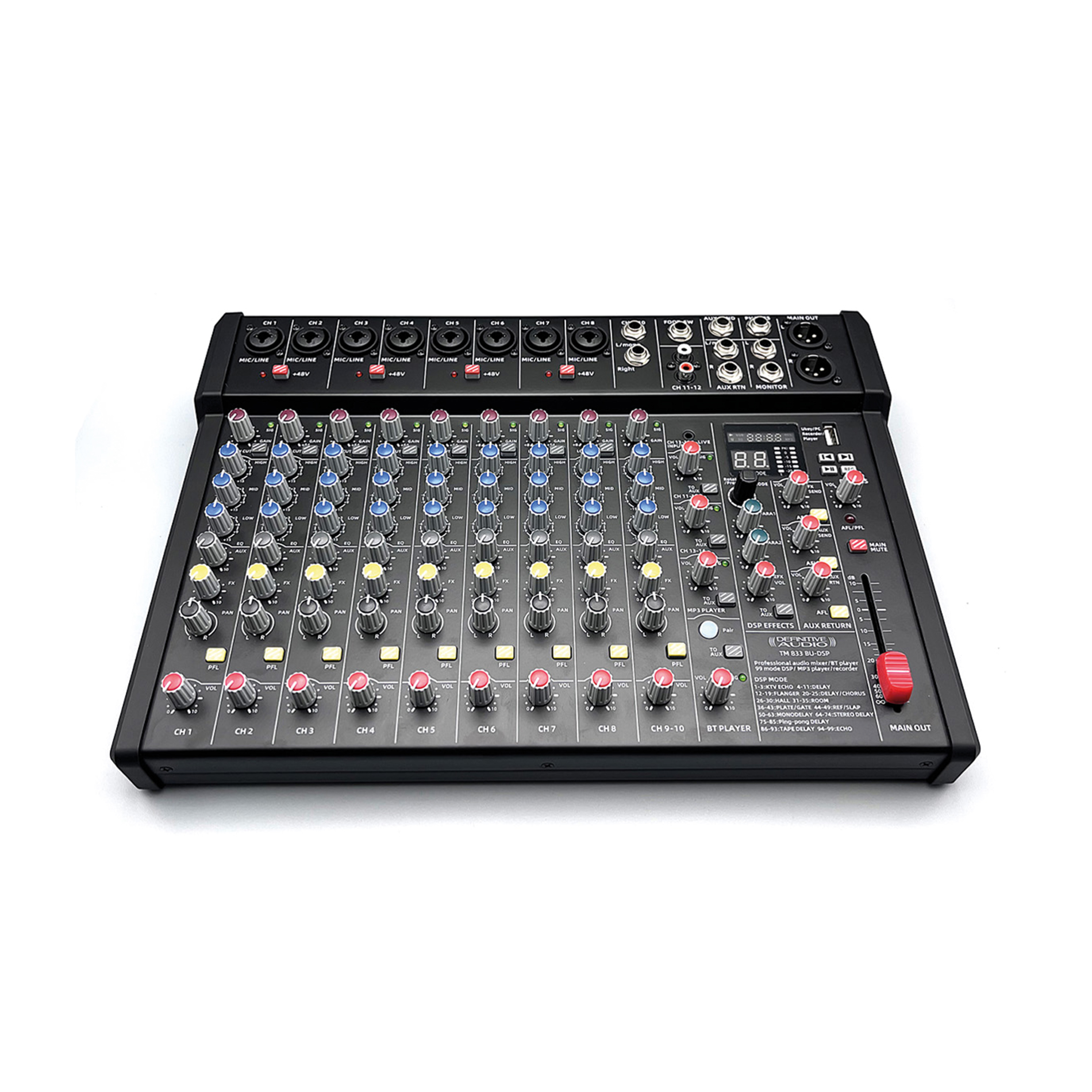 Definitive Audio Tm 833 Bu-dsp - Analog mixing desk - Variation 8