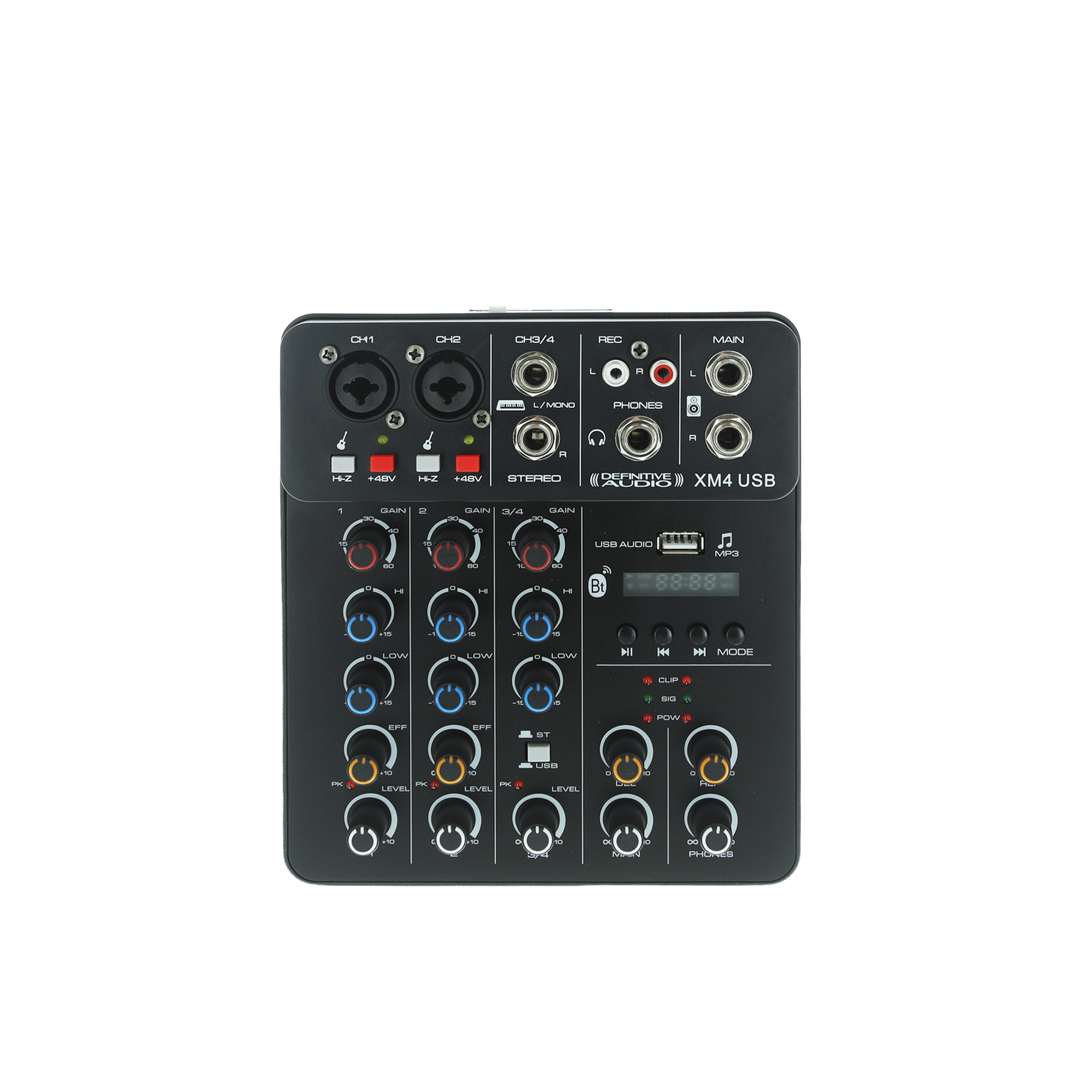 Definitive Audio Xm4 Usb - Analog mixing desk - Variation 1