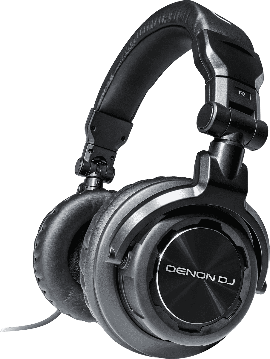 Denon Dj Hp800 - Black - Studio & DJ Headphones - Main picture