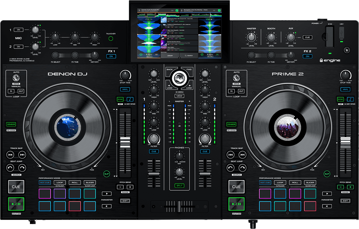 Prime 2 Standalone dj controller Denon dj