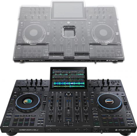 Denon DJ PRIME 4+ + DECKSAVERS Y PENDRIVE GRATIS