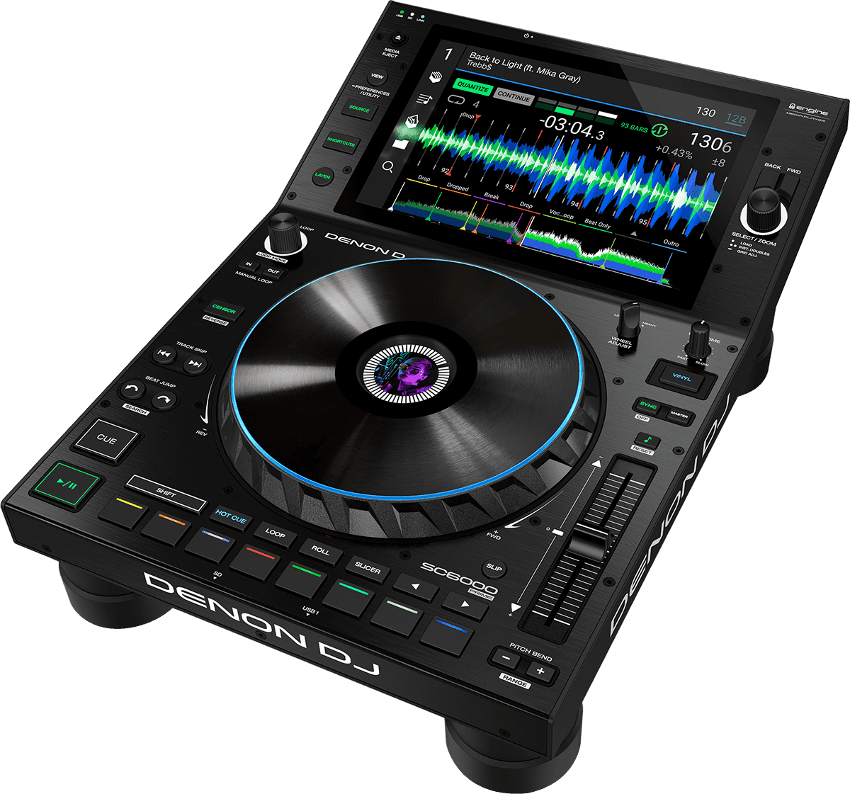 SC 6000 Mp3 & cd turntable Denon dj