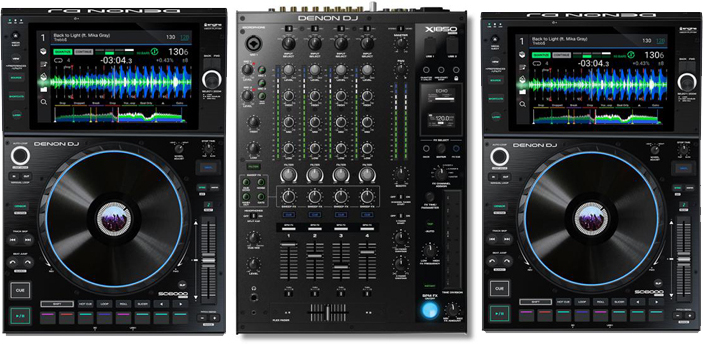 Denon Dj X1850 + 2 X Sc6000 - Full DJ set - Main picture
