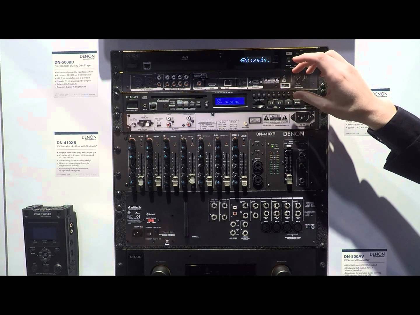 Denon dj DN300Z Mp3 & cd turntable