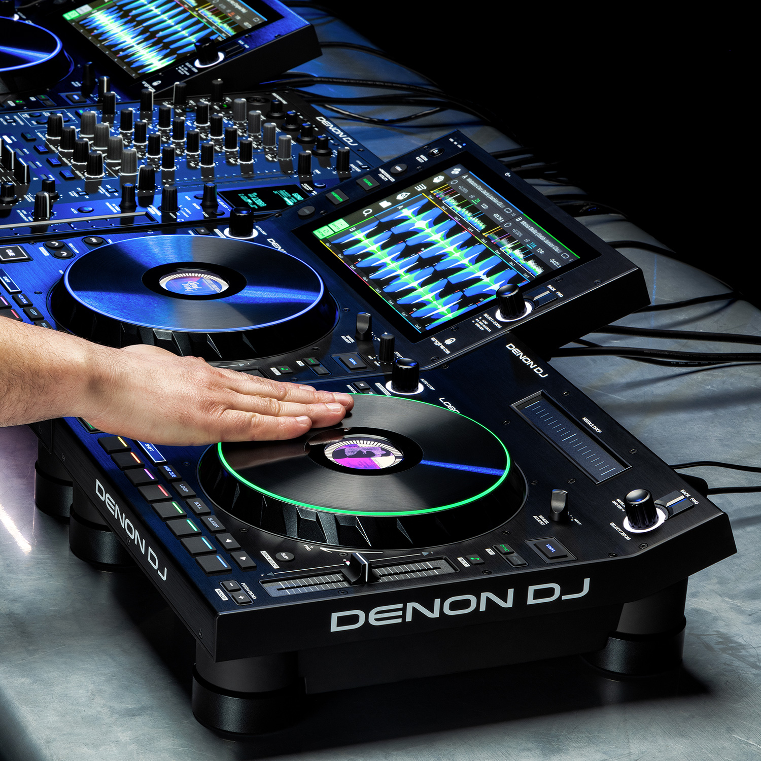 Denon Dj Lc6000 Prime - MP3 & CD Turntable - Variation 4