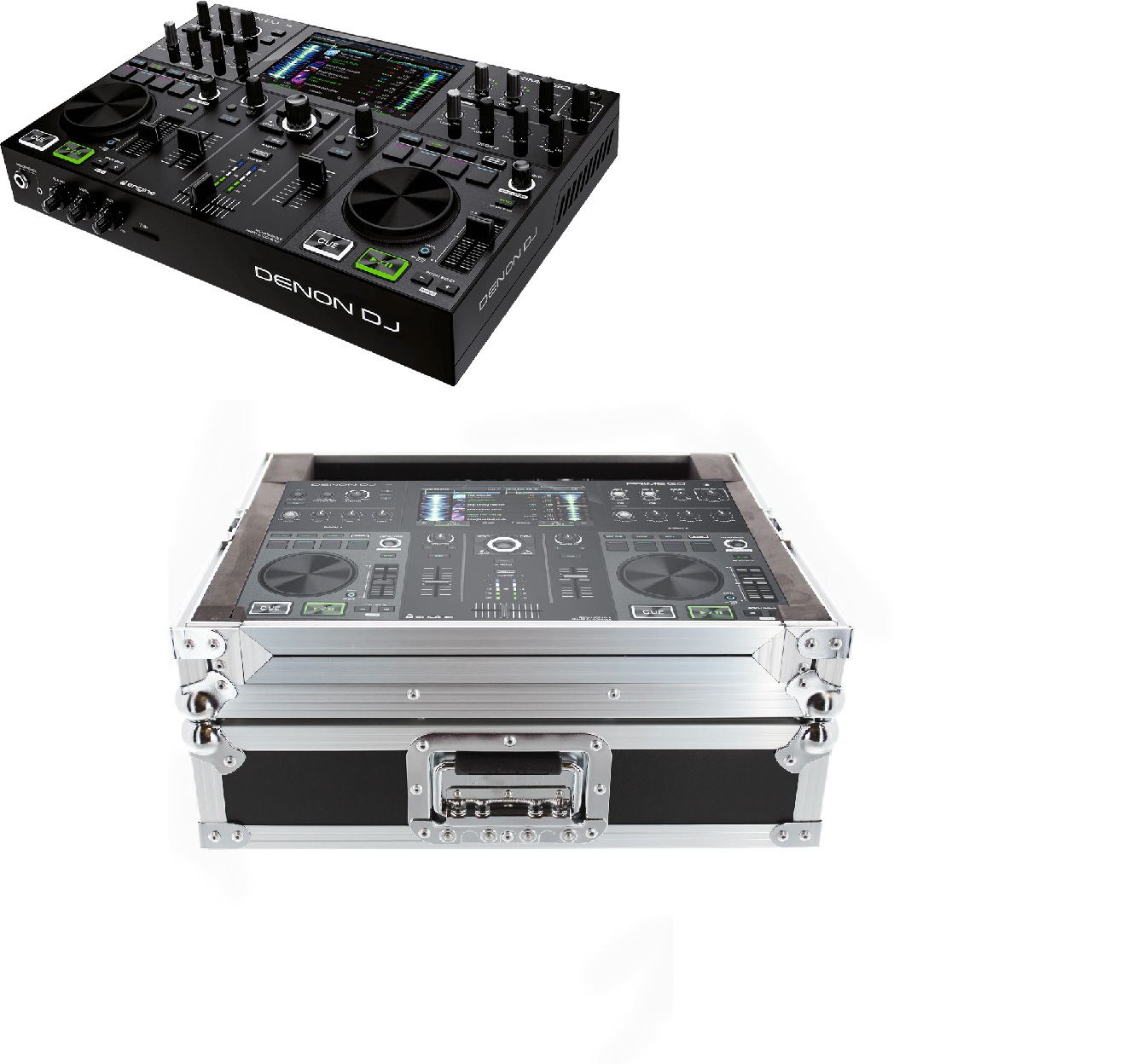 Denon Dj Prime Go + Power Acoustics Fc Prime Go - Case/flight/decksaver - Variation 1