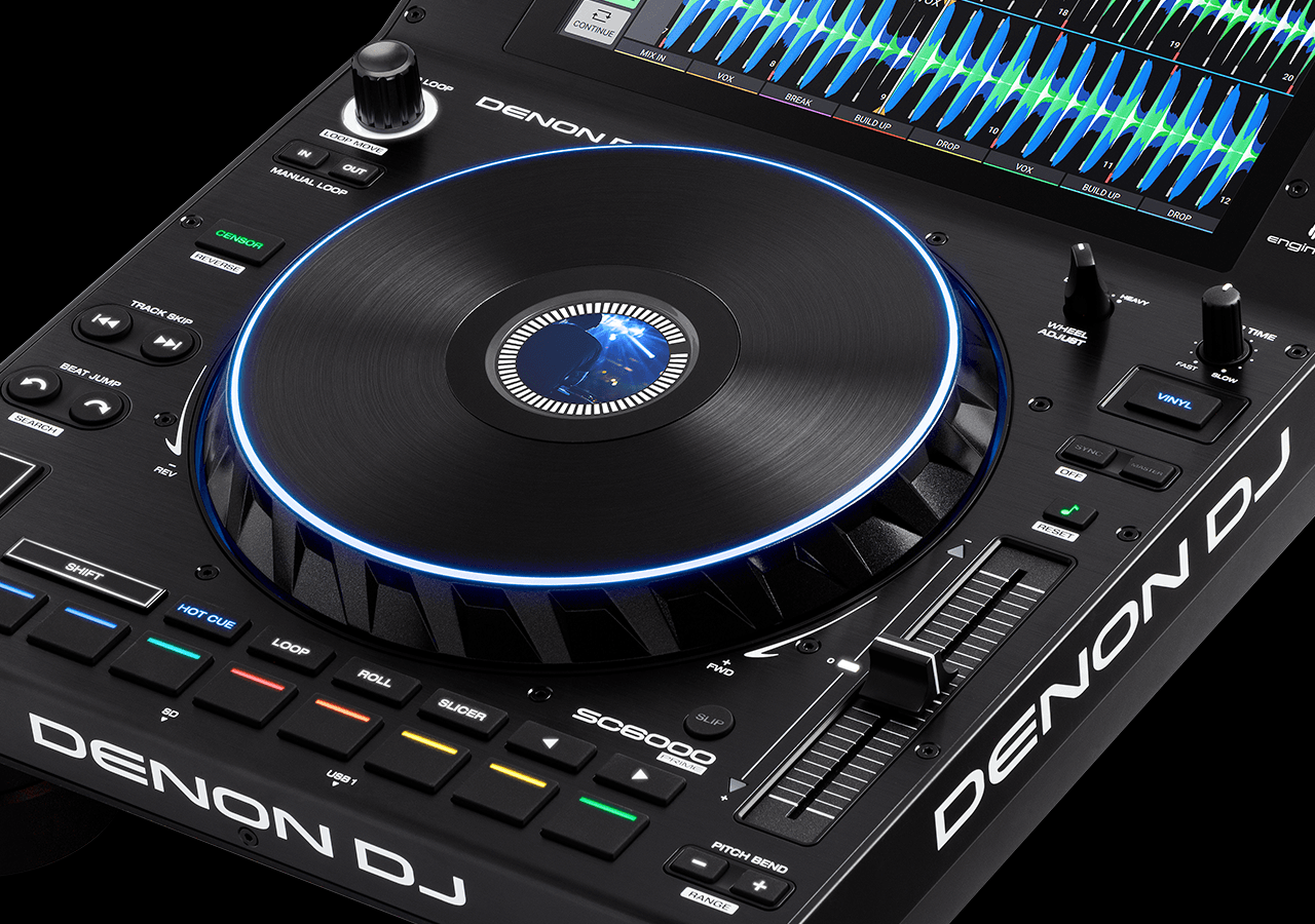 Denon Dj Sc 6000 Prime - MP3 & CD Turntable - Variation 5